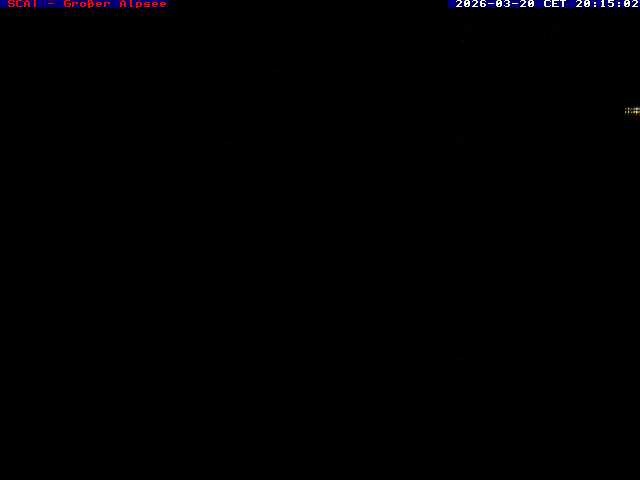 Archived image Webcam Lake "Großer Alpsee"