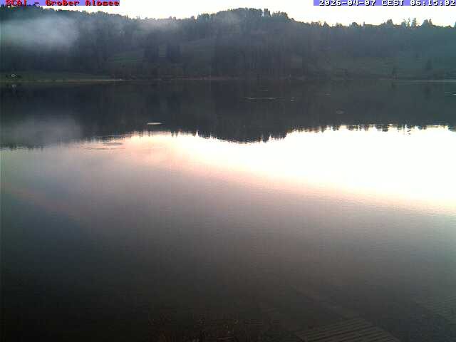 Archiv Foto Webcam Großer Alpsee bei Immenstadt