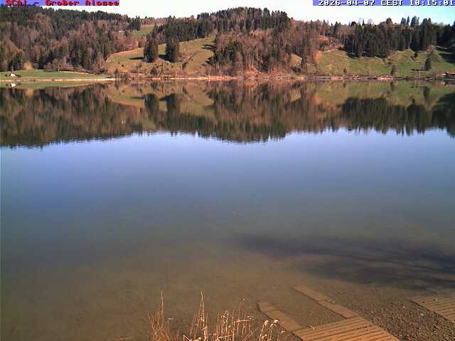 Archiv Foto Webcam Großer Alpsee bei Immenstadt