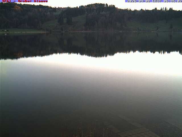 Archiv Foto Webcam Großer Alpsee bei Immenstadt