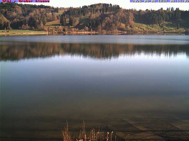 Archiv Foto Webcam Großer Alpsee bei Immenstadt