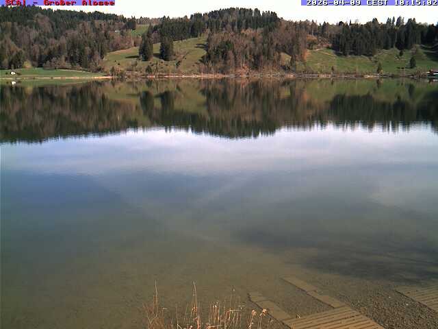 Archiv Foto Webcam Großer Alpsee bei Immenstadt
