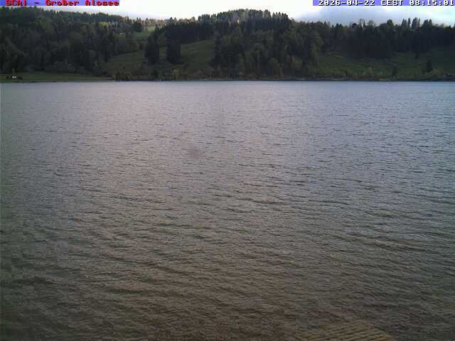 Archiv Foto Webcam Großer Alpsee bei Immenstadt