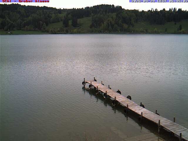 Archiv Foto Webcam Großer Alpsee bei Immenstadt