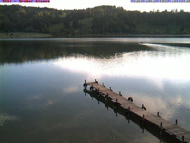 Archiv Foto Webcam Großer Alpsee bei Immenstadt