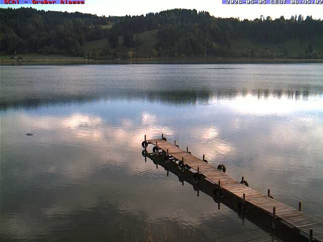 Archiv Foto Webcam Großer Alpsee bei Immenstadt