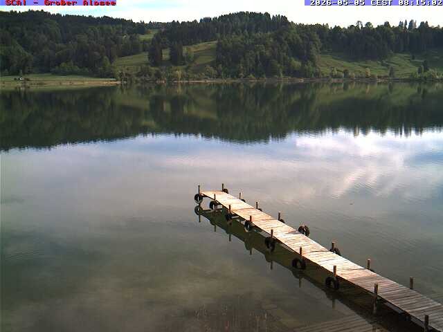 Archiv Foto Webcam Großer Alpsee bei Immenstadt