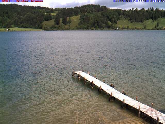 Archiv Foto Webcam Großer Alpsee bei Immenstadt