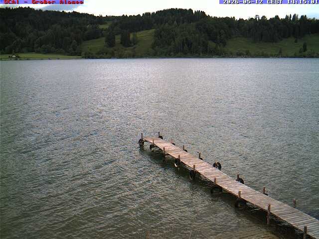 Archiv Foto Webcam Großer Alpsee bei Immenstadt
