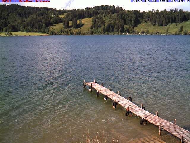 Archiv Foto Webcam Großer Alpsee bei Immenstadt
