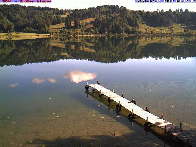 Archiv Foto Webcam Großer Alpsee bei Immenstadt