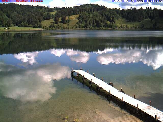 Archiv Foto Webcam Großer Alpsee bei Immenstadt