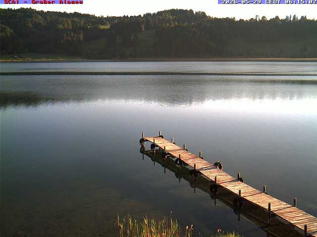 Archiv Foto Webcam Großer Alpsee bei Immenstadt