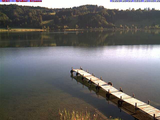 Archiv Foto Webcam Großer Alpsee bei Immenstadt