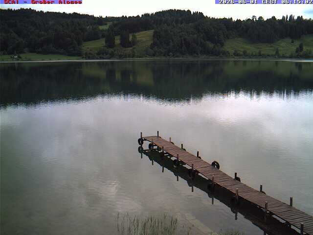 Archiv Foto Webcam Großer Alpsee bei Immenstadt