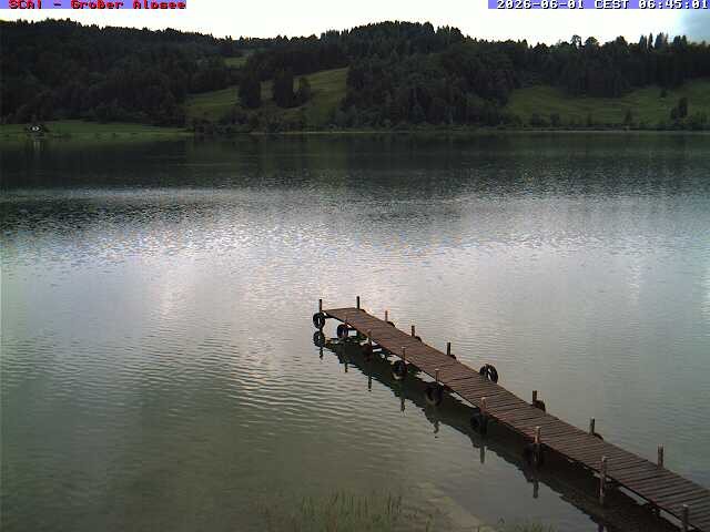 Archiv Foto Webcam Großer Alpsee bei Immenstadt