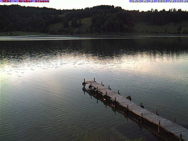 Archiv Foto Webcam Großer Alpsee bei Immenstadt