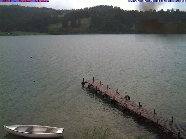 Archiv Foto Webcam Großer Alpsee bei Immenstadt