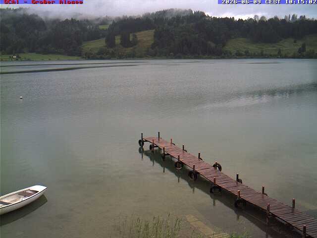 Archiv Foto Webcam Großer Alpsee bei Immenstadt