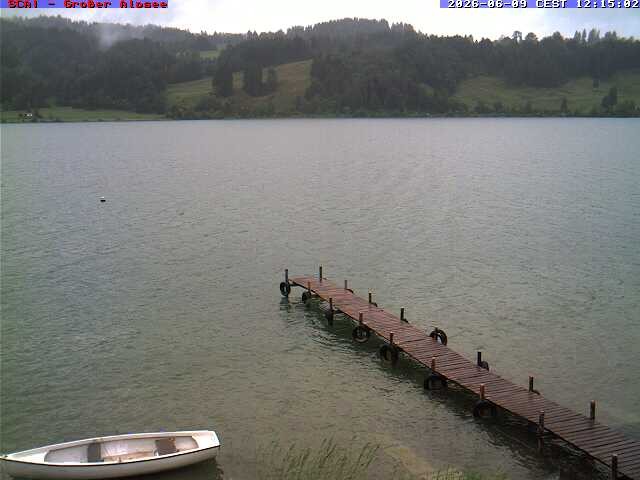 Archiv Foto Webcam Großer Alpsee bei Immenstadt