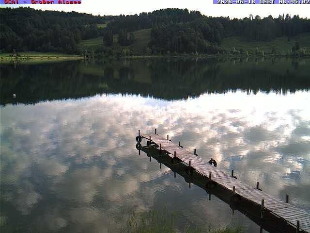 Archiv Foto Webcam Großer Alpsee bei Immenstadt