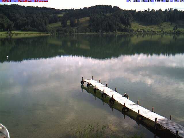 Archiv Foto Webcam Großer Alpsee bei Immenstadt