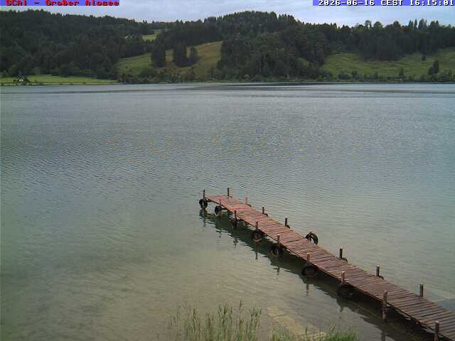 Archiv Foto Webcam Großer Alpsee bei Immenstadt
