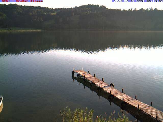 Archiv Foto Webcam Großer Alpsee bei Immenstadt
