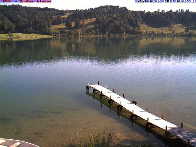 Archiv Foto Webcam Großer Alpsee bei Immenstadt