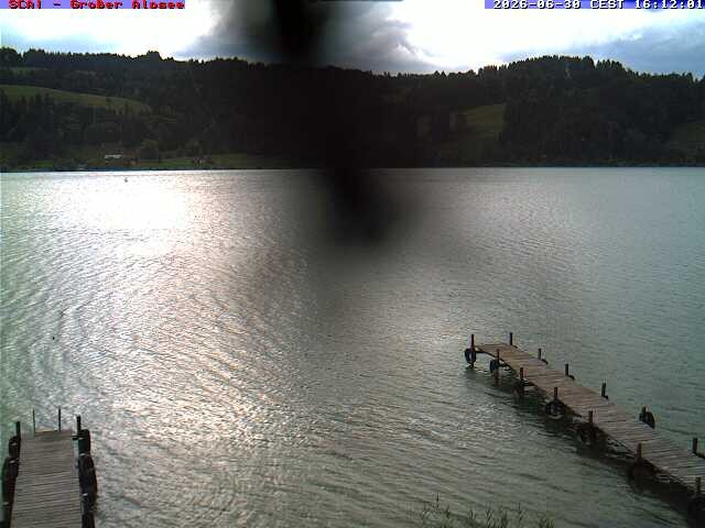 Archived image Webcam Lake "Großer Alpsee"