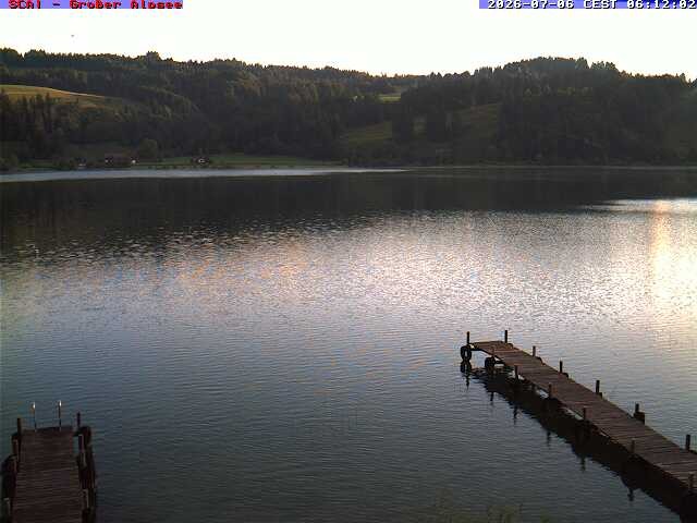 Archiv Foto Webcam Großer Alpsee bei Immenstadt