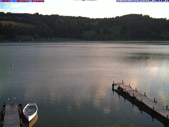 Archiv Foto Webcam Großer Alpsee bei Immenstadt