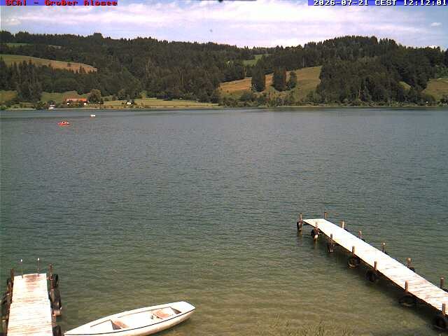 Archiv Foto Webcam Großer Alpsee bei Immenstadt