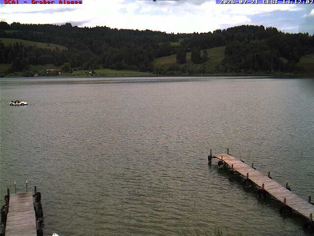 Archiv Foto Webcam Großer Alpsee bei Immenstadt