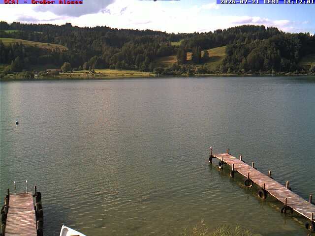 Archiv Foto Webcam Großer Alpsee bei Immenstadt