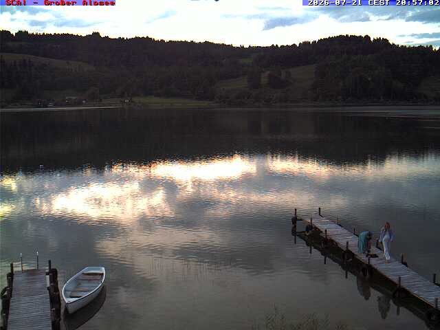 Archiv Foto Webcam Großer Alpsee bei Immenstadt