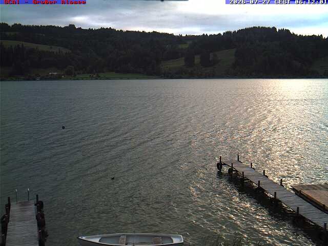 Archiv Foto Webcam Großer Alpsee bei Immenstadt