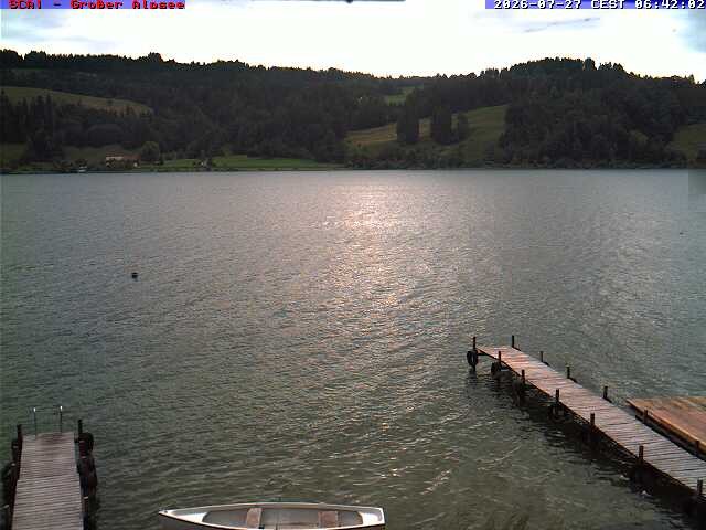 Archiv Foto Webcam Großer Alpsee bei Immenstadt