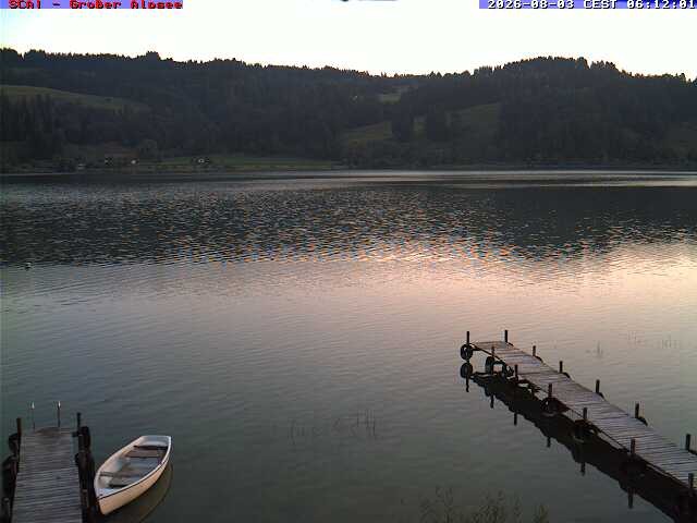 Archiv Foto Webcam Großer Alpsee bei Immenstadt