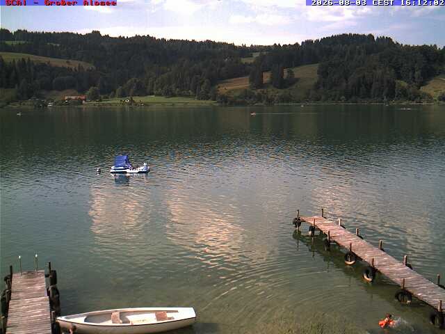 Archiv Foto Webcam Großer Alpsee bei Immenstadt