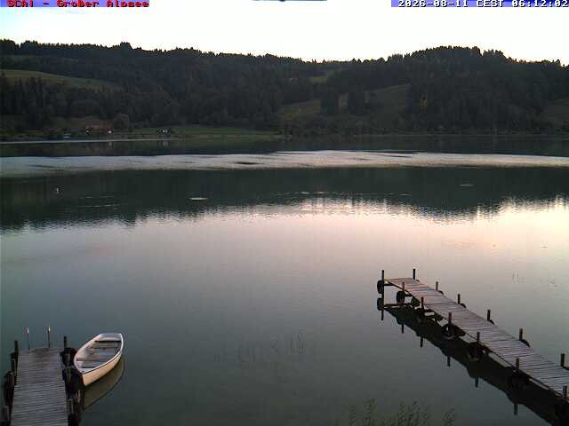 Archiv Foto Webcam Großer Alpsee bei Immenstadt