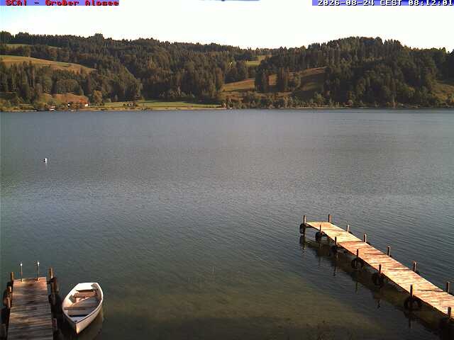 Archiv Foto Webcam Großer Alpsee bei Immenstadt