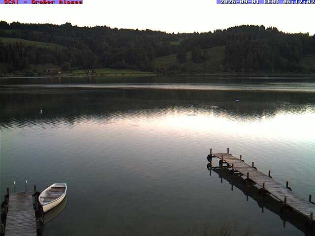 Archiv Foto Webcam Großer Alpsee bei Immenstadt