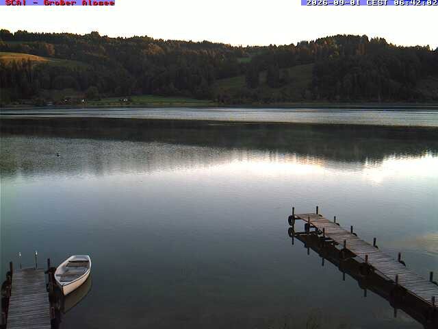 Archiv Foto Webcam Großer Alpsee bei Immenstadt