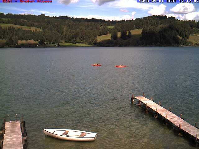 Archiv Foto Webcam Großer Alpsee bei Immenstadt