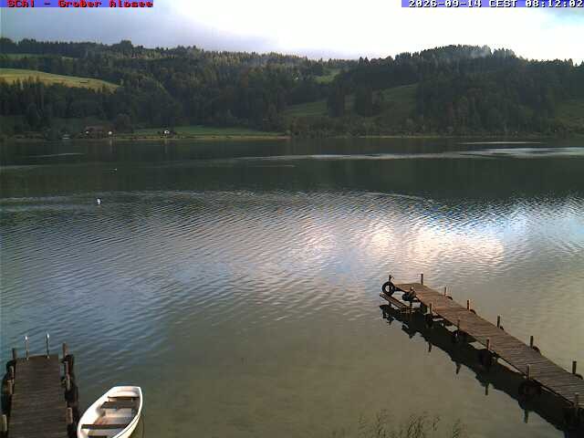 Archiv Foto Webcam Großer Alpsee bei Immenstadt