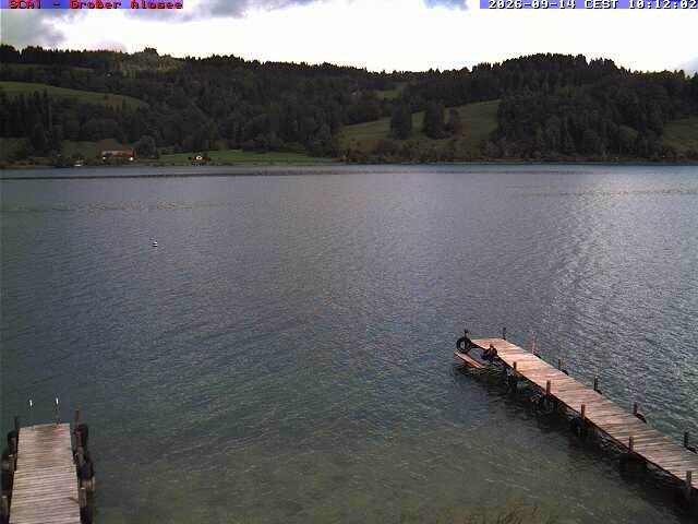 Archiv Foto Webcam Großer Alpsee bei Immenstadt