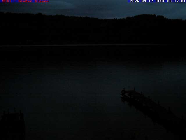 Archiv Foto Webcam Großer Alpsee bei Immenstadt
