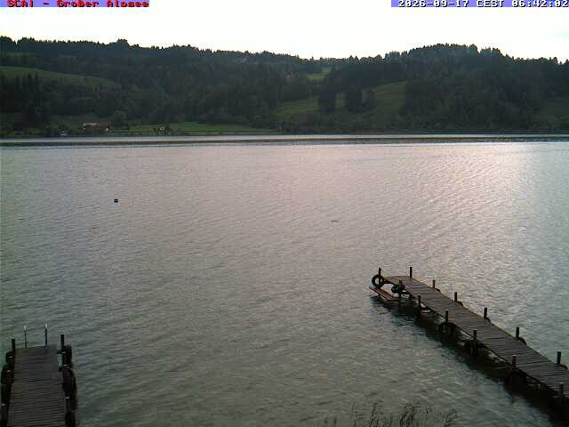 Archiv Foto Webcam Großer Alpsee bei Immenstadt