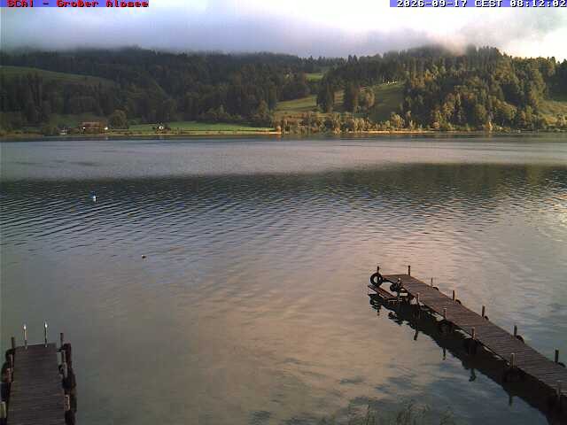 Archiv Foto Webcam Großer Alpsee bei Immenstadt